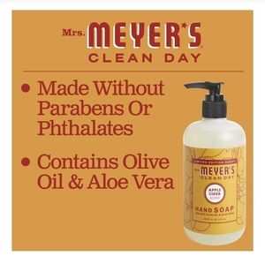 3 pack, Mrs. Meyers Clean Day hand soap